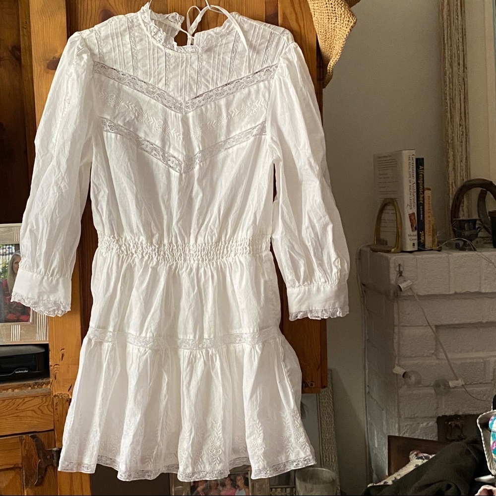 BNWT Loveshackfancy target white dress size small